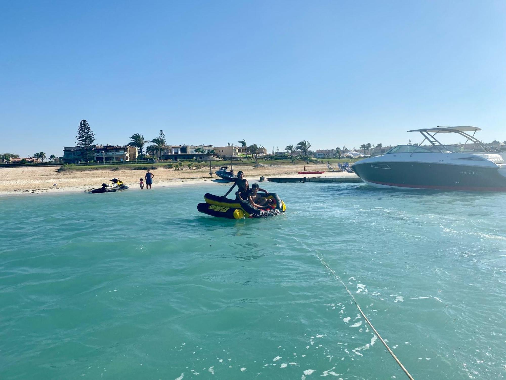 Porto Golf Marina Aqua Park & Beach Access By Best Of Bedz El Alamein Ngoại thất bức ảnh