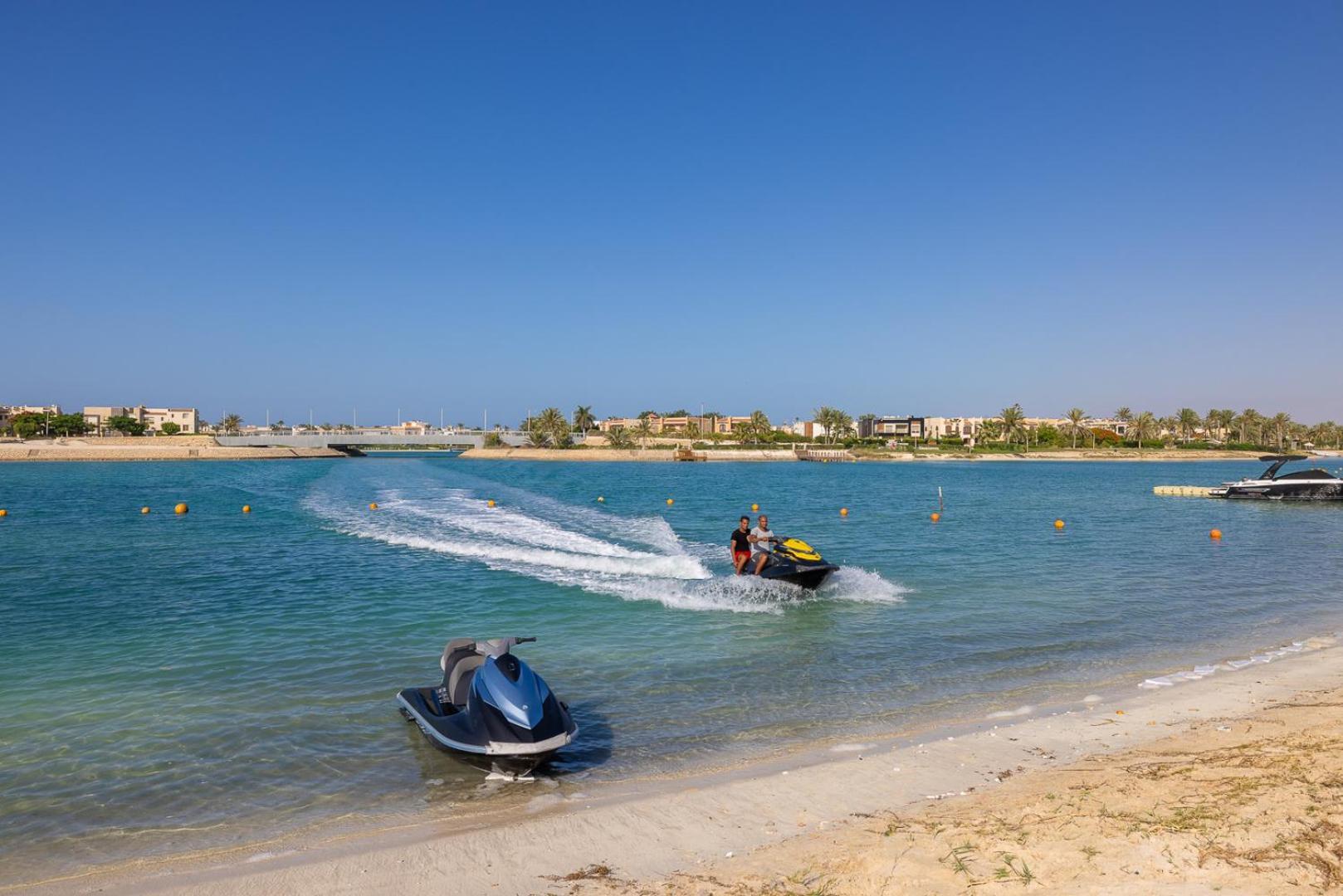 Porto Golf Marina Aqua Park & Beach Access By Best Of Bedz El Alamein Ngoại thất bức ảnh