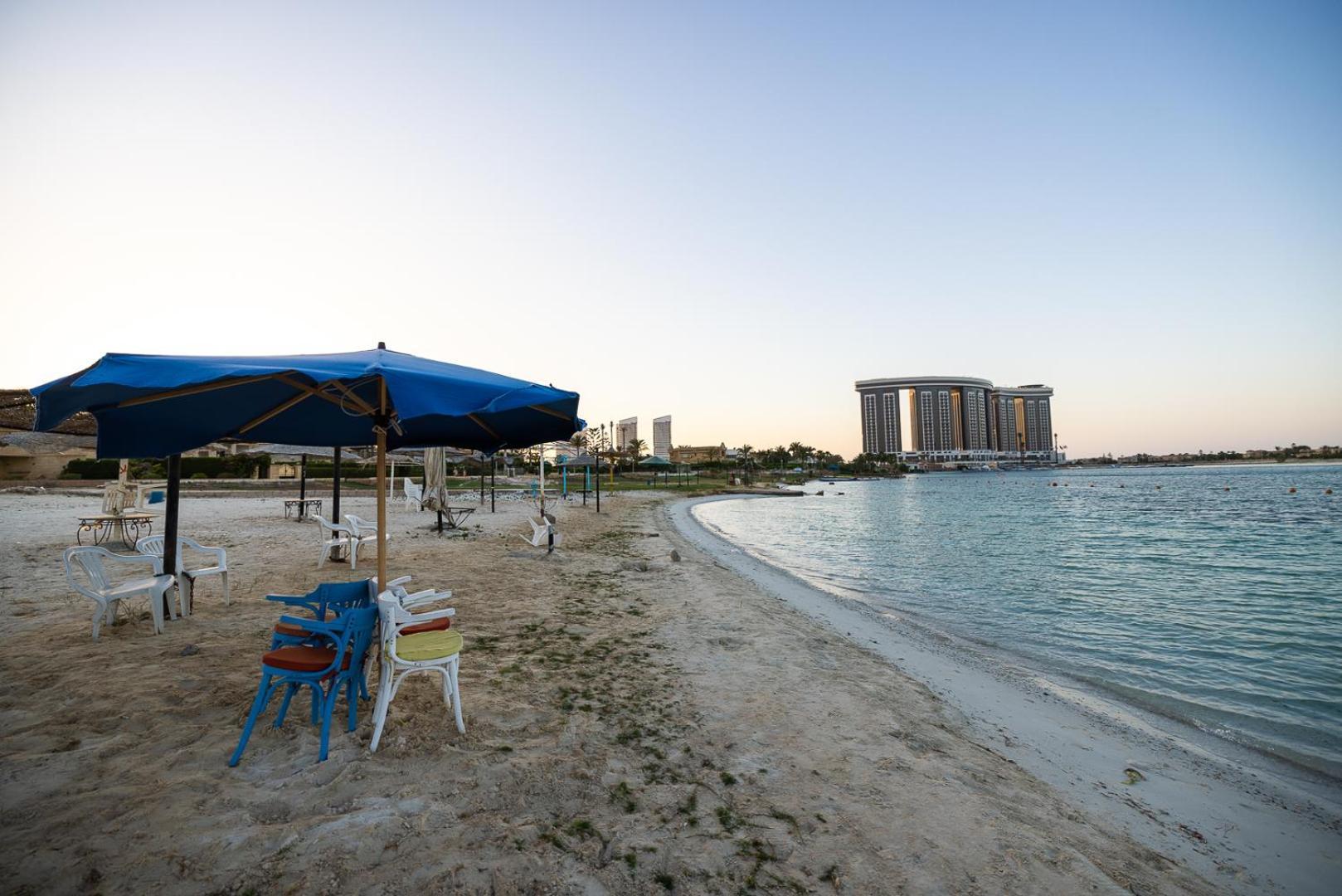 Porto Golf Marina Aqua Park & Beach Access By Best Of Bedz El Alamein Ngoại thất bức ảnh