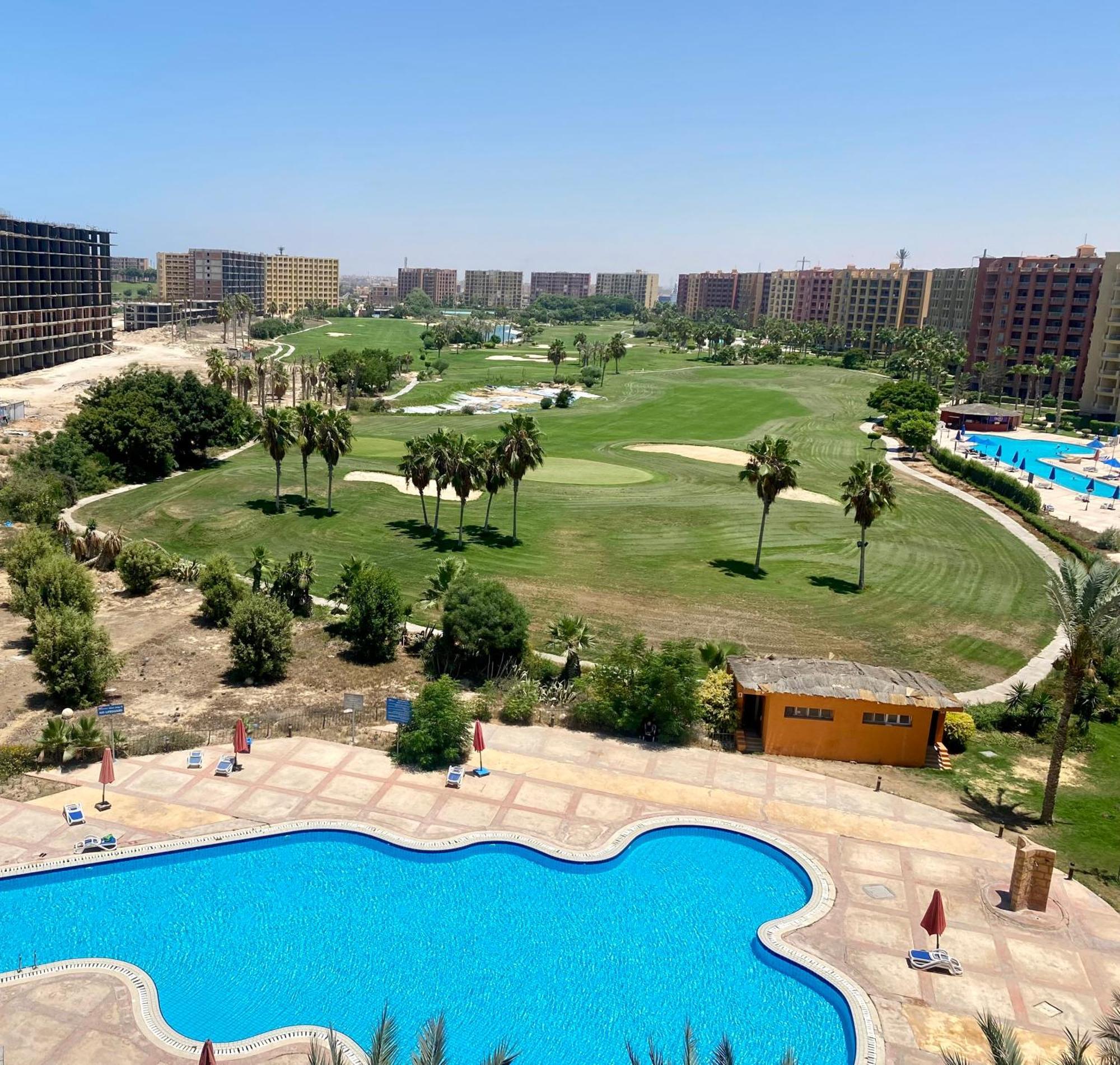 Porto Golf Marina Aqua Park & Beach Access By Best Of Bedz El Alamein Phòng bức ảnh